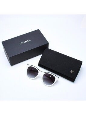 Chanel Sunglasses Eyewear S6 CC Logo Bicolor